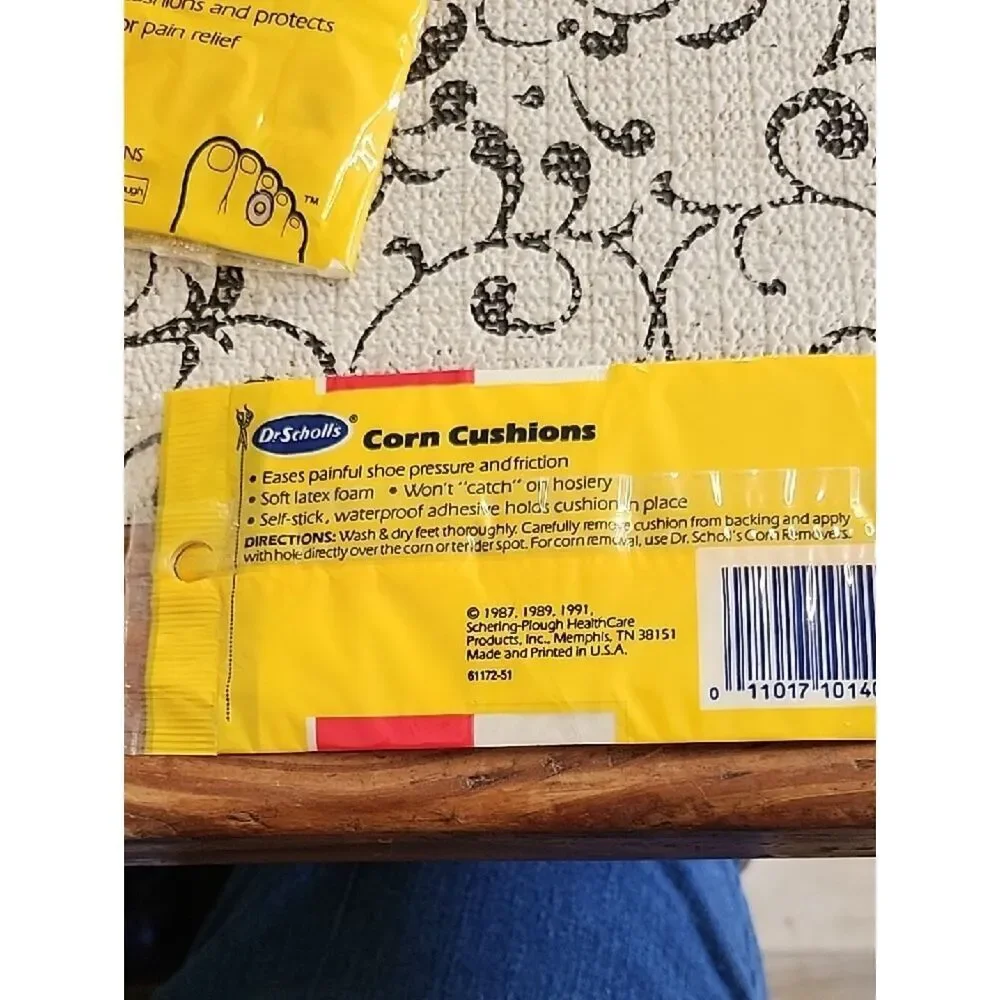 Dr. Scholl's Beige and Yellow Corn Cushion Packs